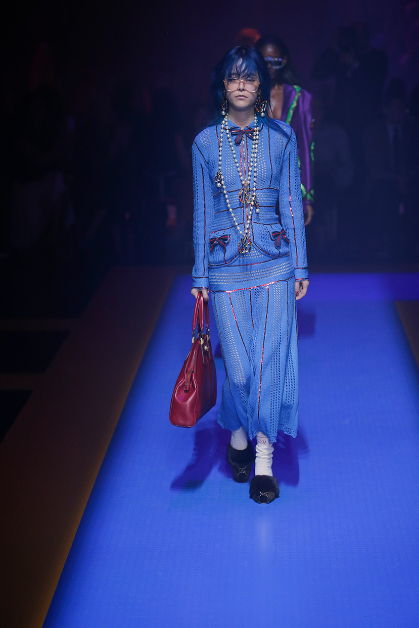 Gucci collezione Primavera Estate 2018, foto
