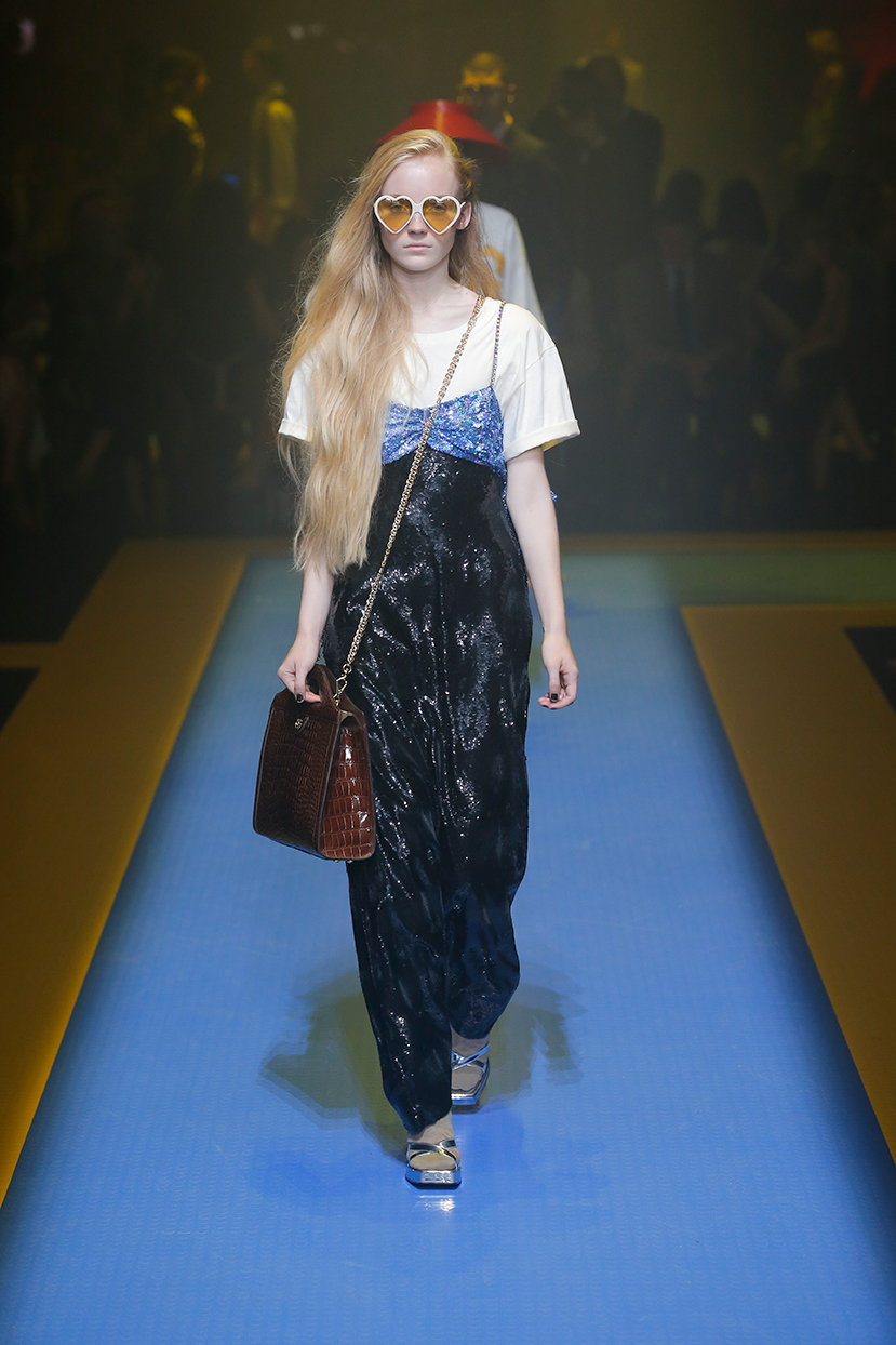 Gucci collezione Primavera Estate 2018, foto