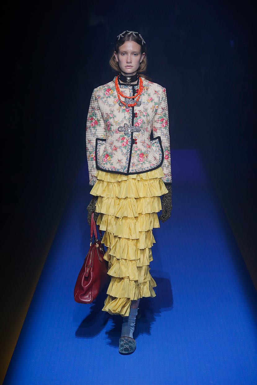 Gucci collezione Primavera Estate 2018, foto