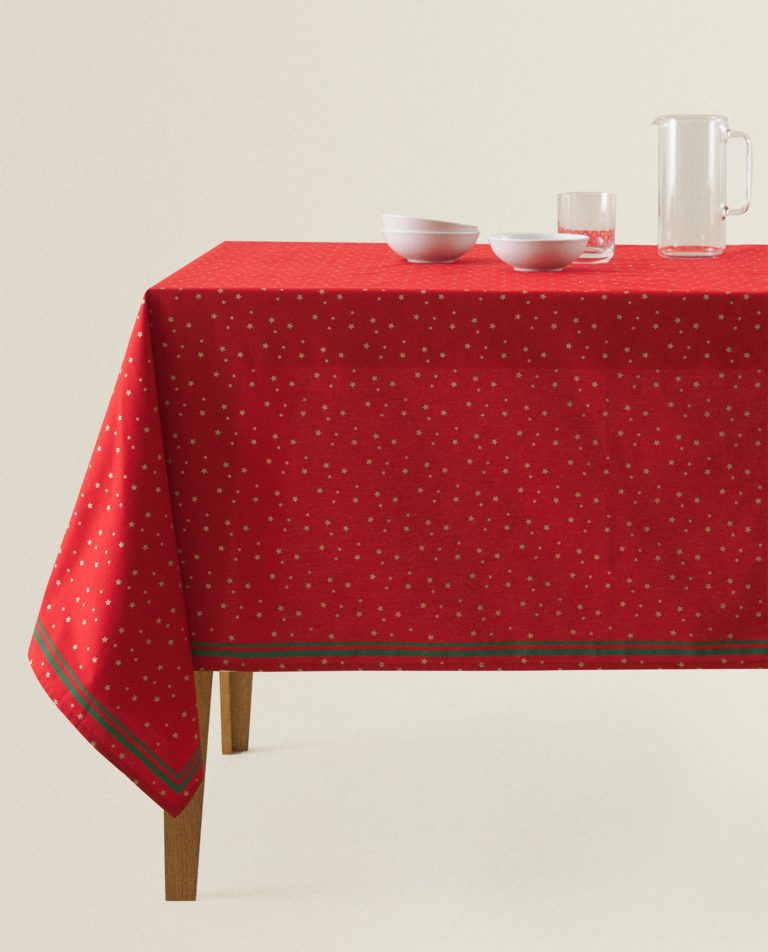 Lemos Home Tovaglia Rotonda In Cotone 100% – Blu Royal, Diametro 100 Cm, Alta Qualità - 4