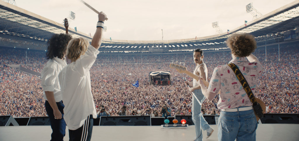 Una scena di Bohemian Rapsody