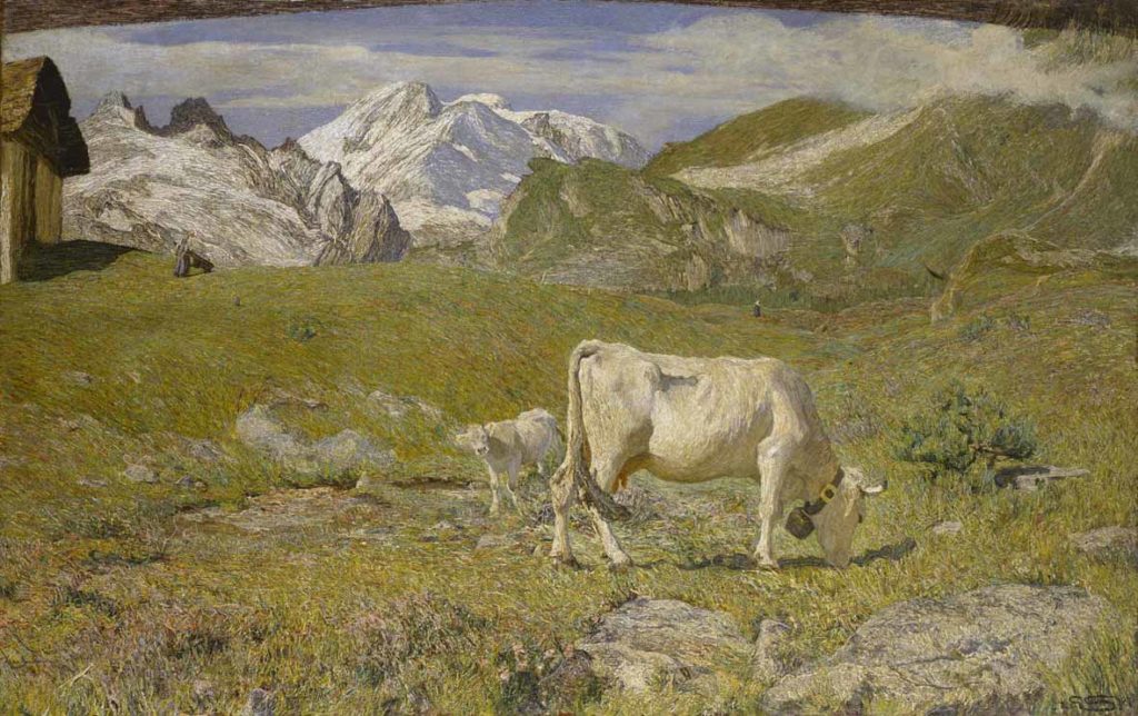 Un quadro di Segantini esposto a Forlì