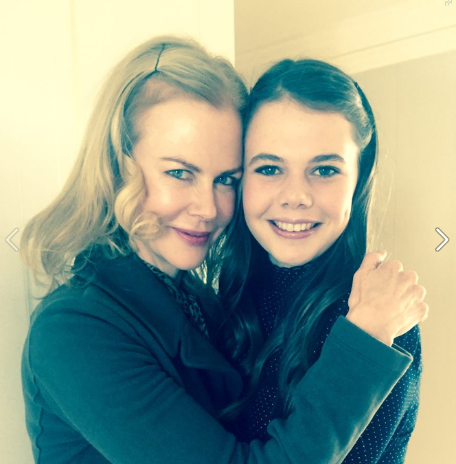 La nipote della Kidman le somiglia molto