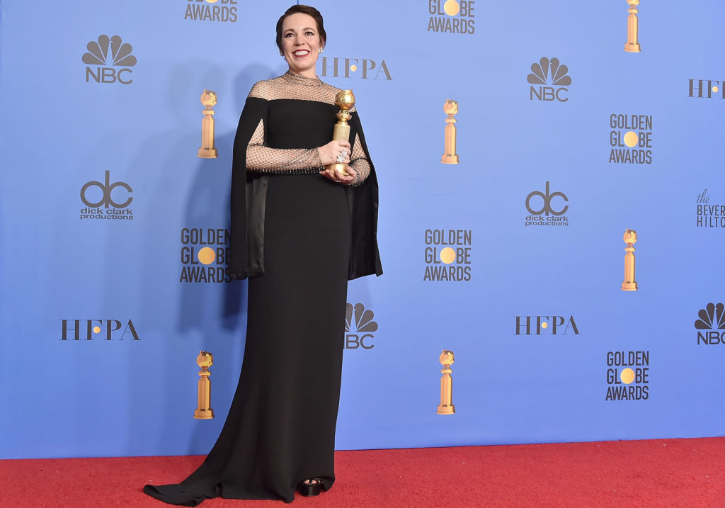 Olivia Colman ai Golden Globes