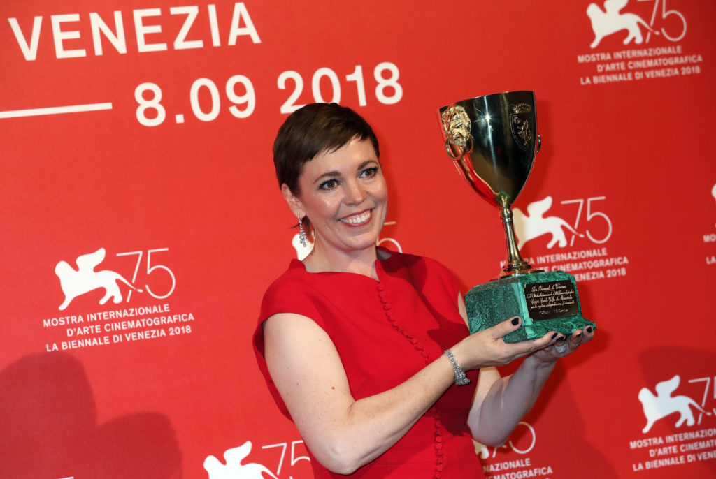 Olivia Colman alla 75esima Mostra del Cinema di Venezia