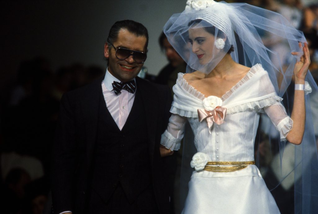 Karla Lagerfeld nel 1984