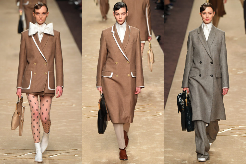 Tre uscite Fendi