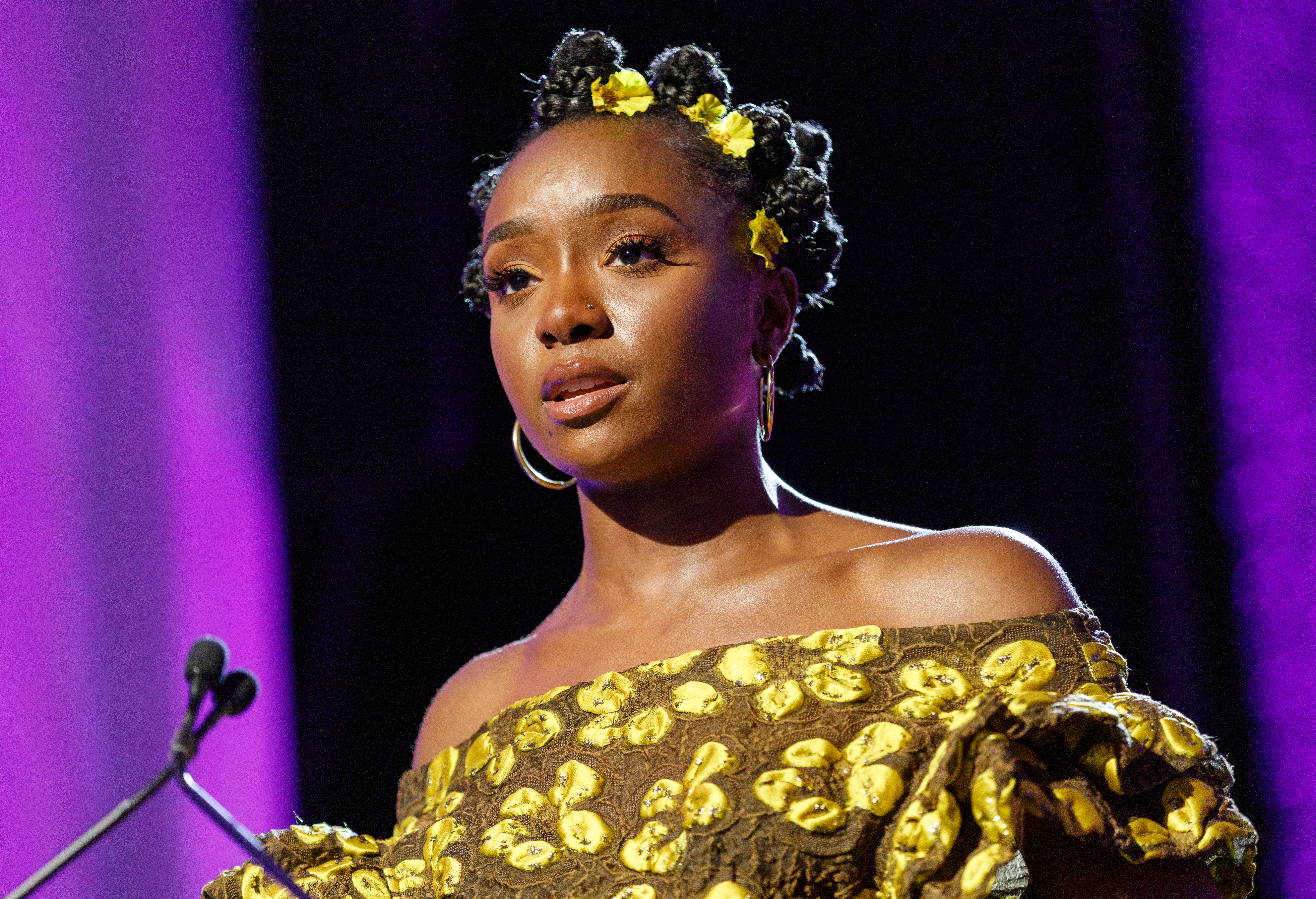 KiKi Layne nel film con Charlize Theron