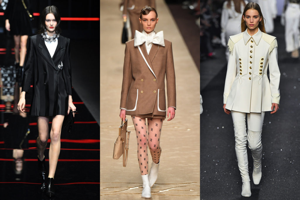 Tre look dalla Milano Moda Donna inverno 2020