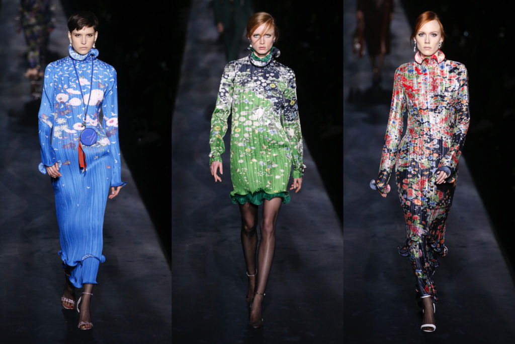 Tre uscite della Givenchy collezione Autunno-Inverno 2019/2020