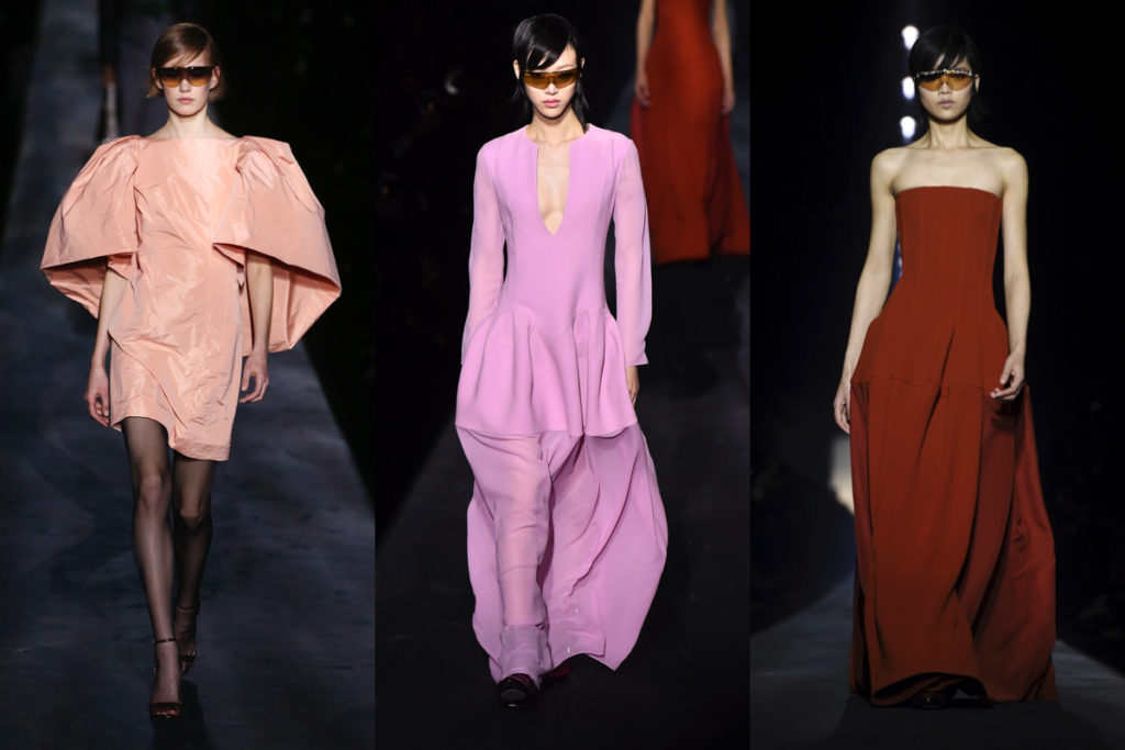 Tre uscite della Givenchy collezione Autunno-Inverno 2019/2020