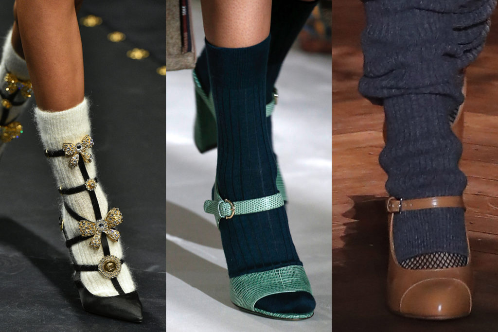 Scarpe Autunno-Inverno 2019/20: socks mania
