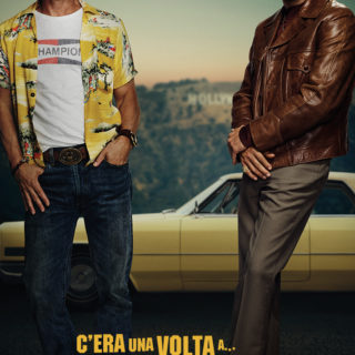 C’era una volta a... Hollywood, Leonardo e Brad nel poster