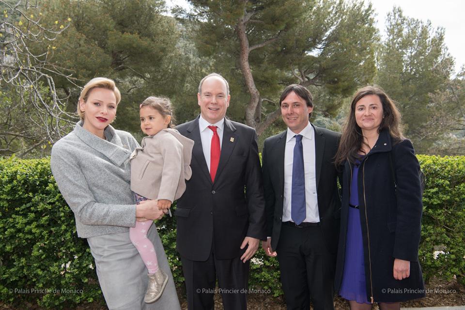 Charlene e Alberto insieme per Grace Kelly