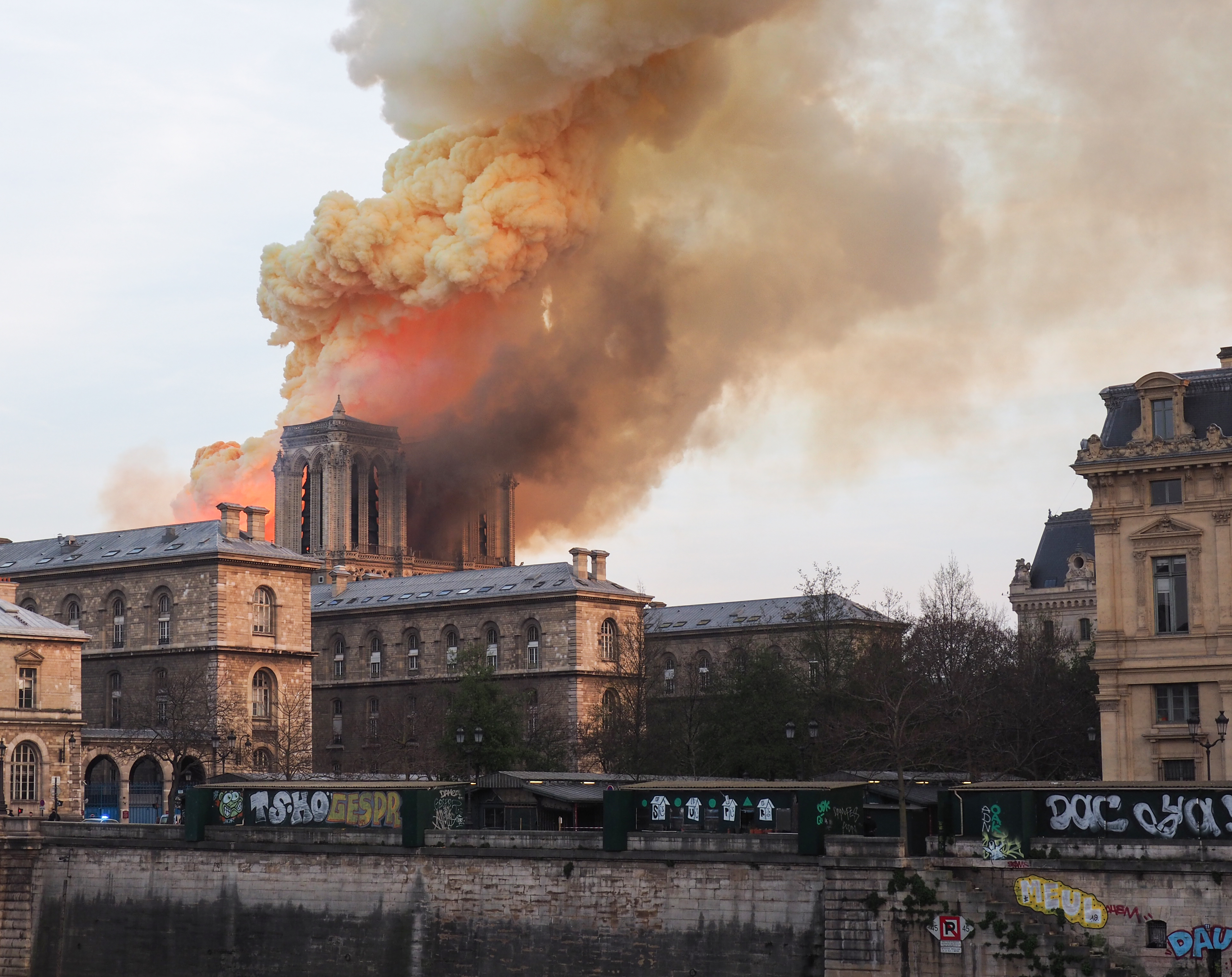 I danni e le donazioni per Notre-Dame