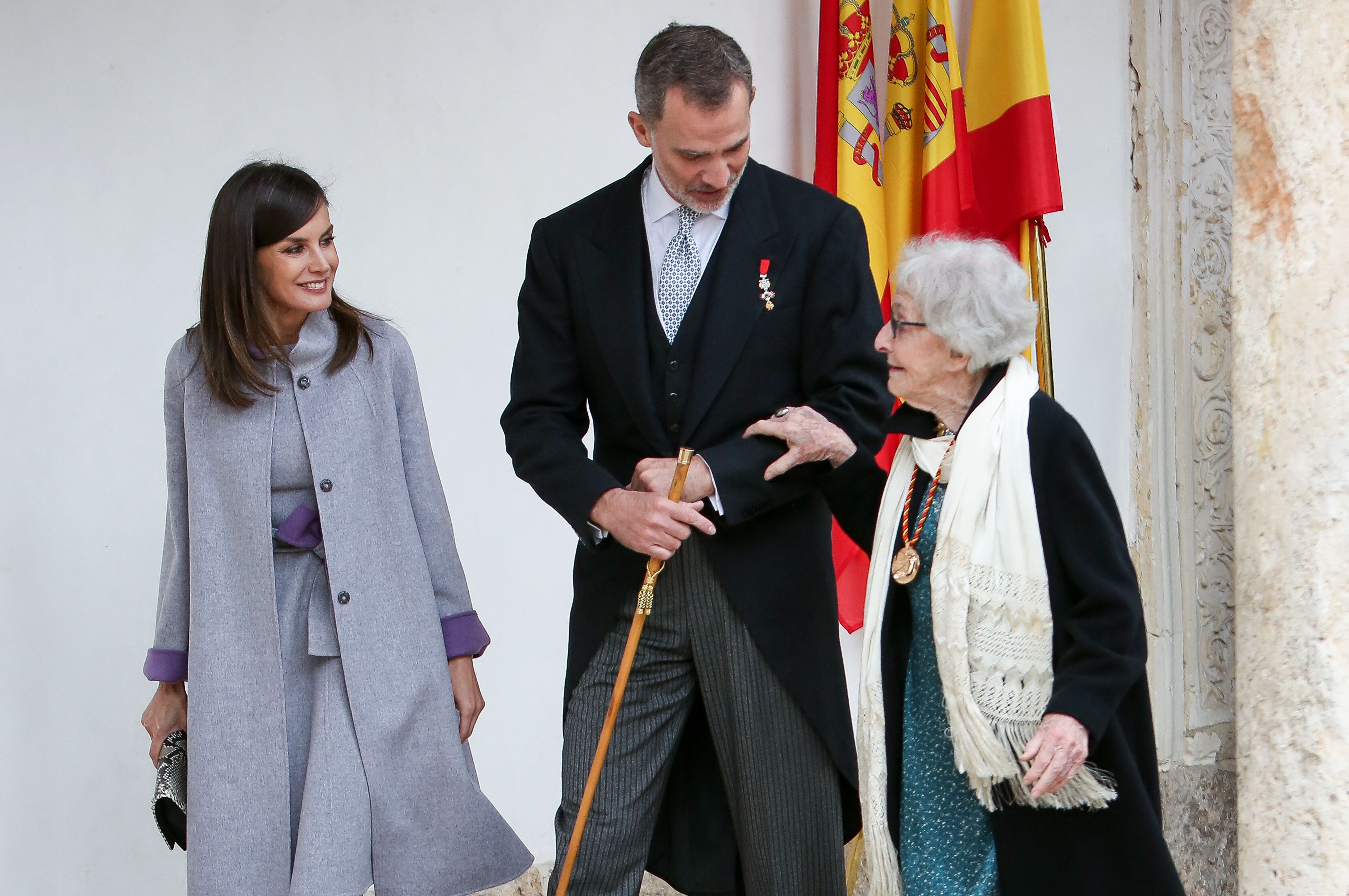 Primi capelli bianchi per Letizia Ortiz