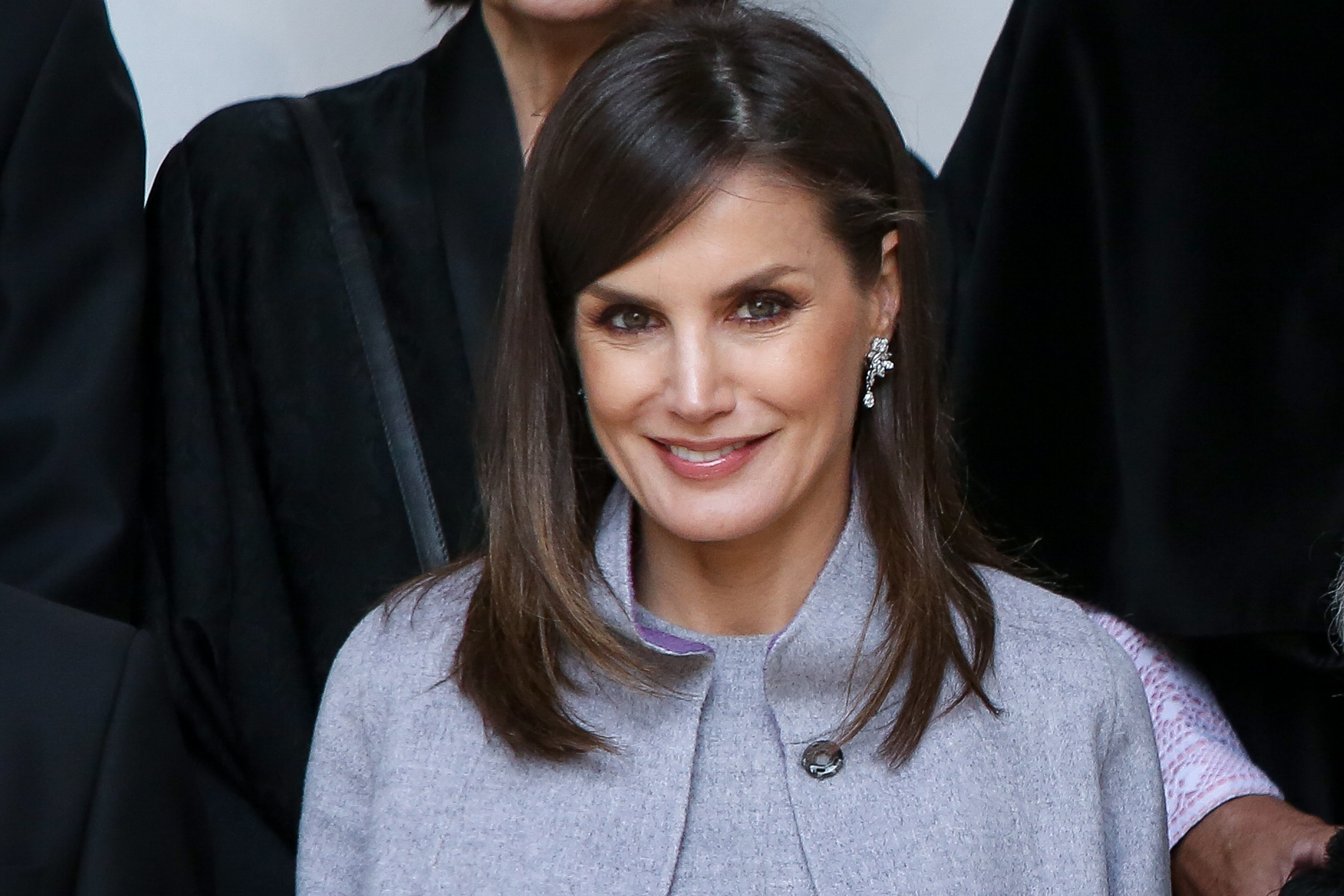 Primi capelli bianchi per Letizia Ortiz