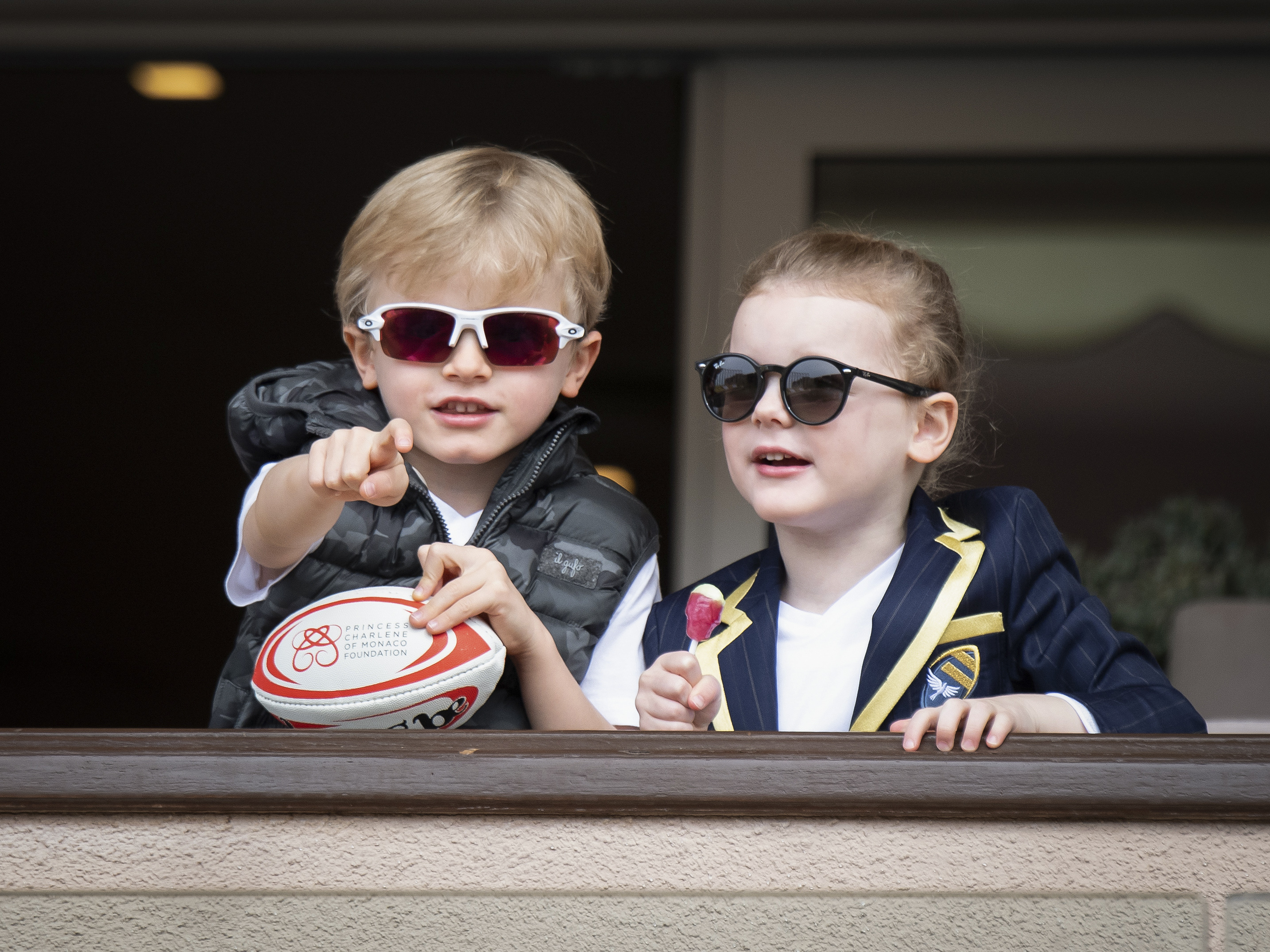 I gemelli di Monaco, che look!