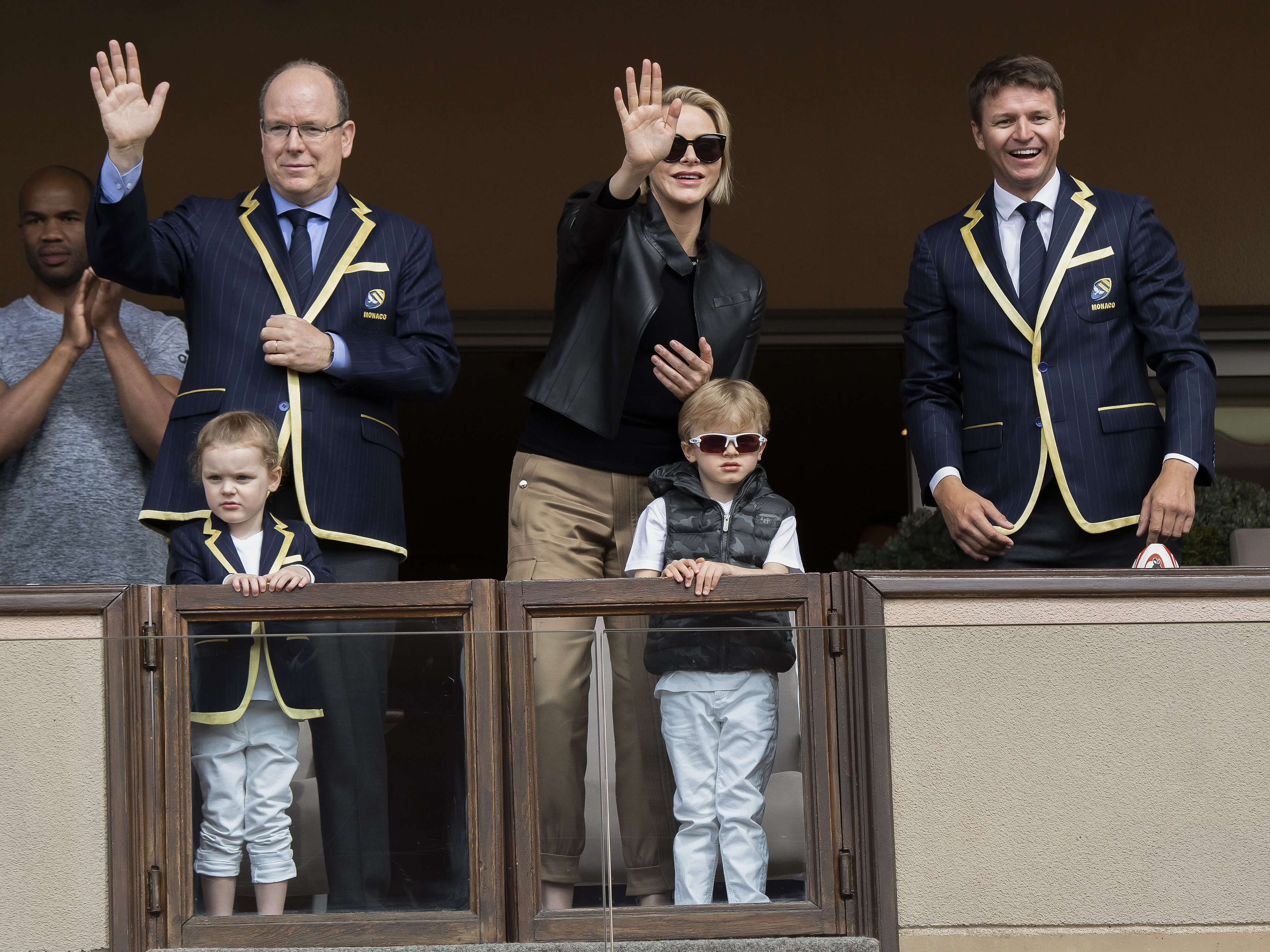 I gemelli di Monaco, che look!