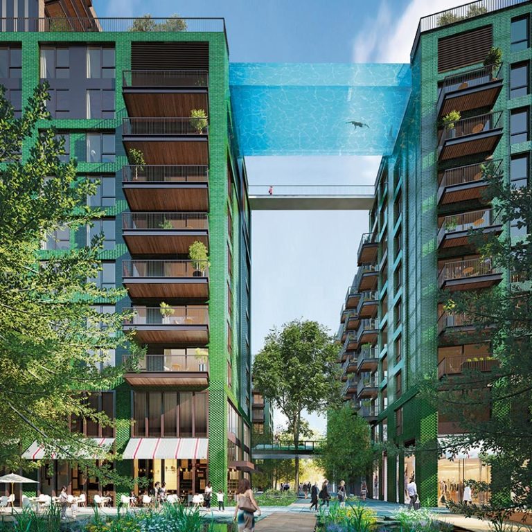 Sky Pool Londra ecco la prima piscina sospesa tra due grattacieli