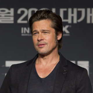 Brad Pitt a messa da Kanye West