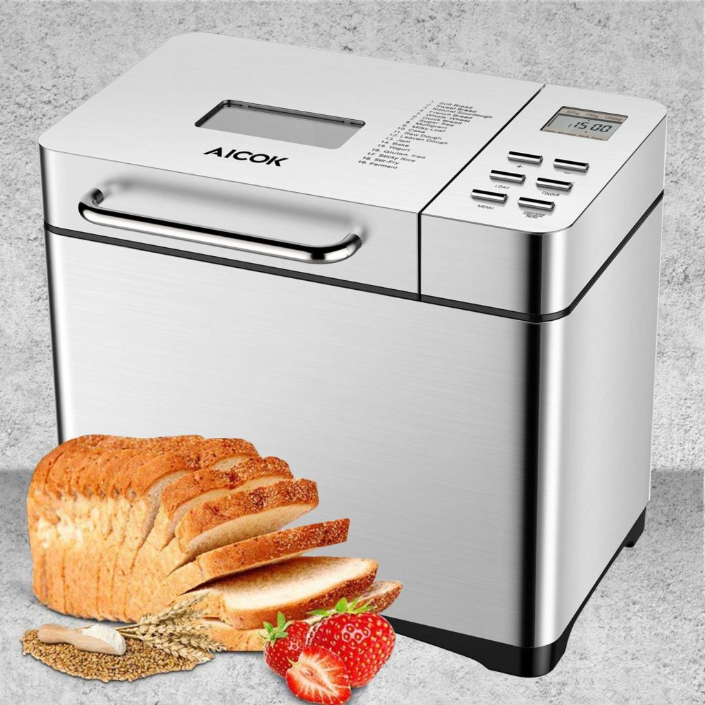 Macchina Per Pane Beper BC.130 Senza Glutine - 550 W, 12 Programmi, Recipiente Antiaderente