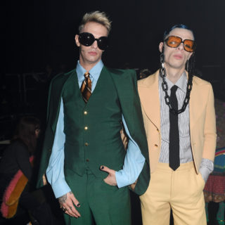 Achille Lauro ospite d'eccezione alla sfilata di Gucci