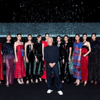 La moda ultraterrena di Giorgio Armani