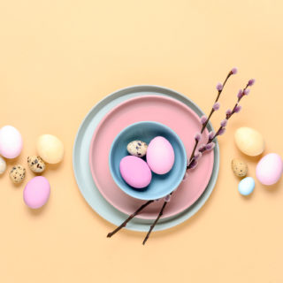Inspiration: centrotavola pasquali con le uova