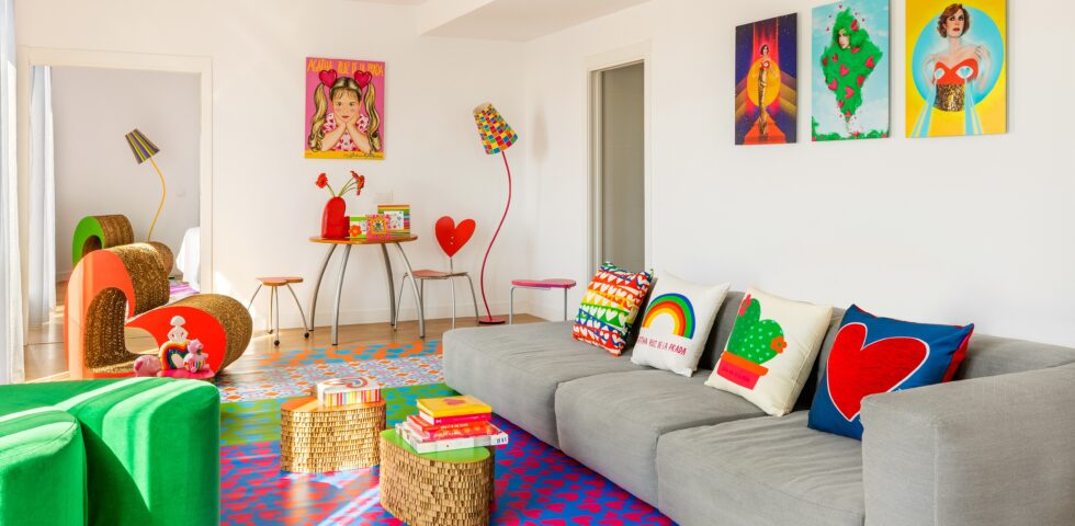 Con Airbnb si può alloggiare in una casa disegnata da Agatha Ruiz de la Prada