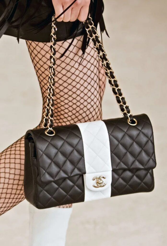 Borsa a tracolla trapuntata da donna, alla moda