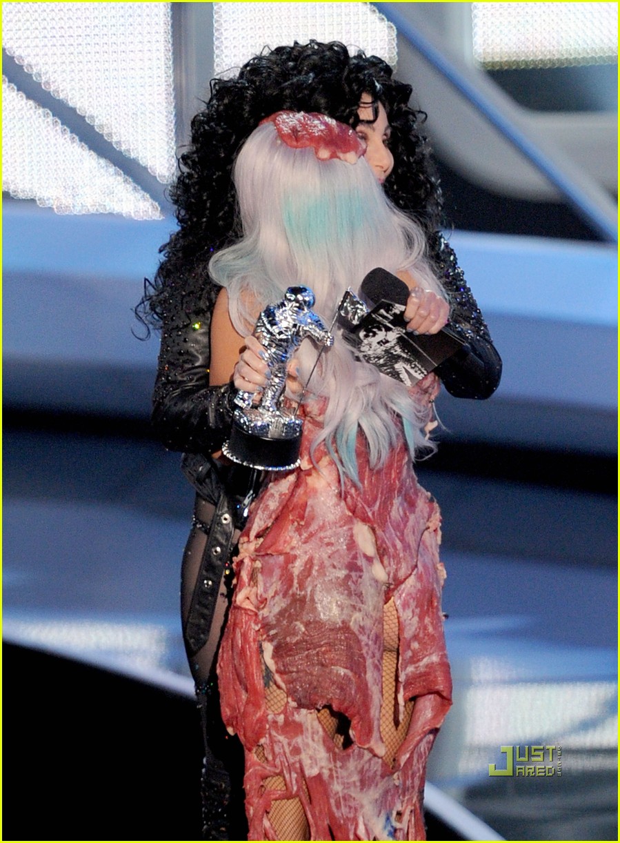 Vestito Di Carne Di Lady Gaga