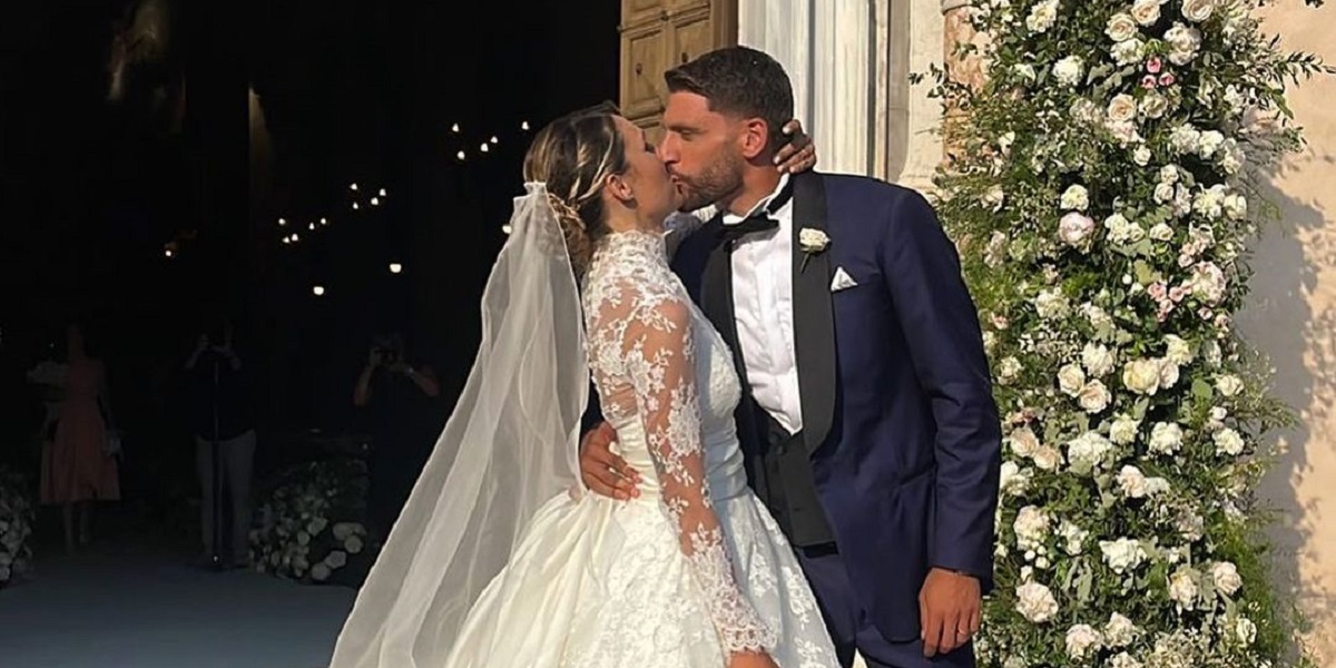 Domenico Berardi e Francesca Fantuzzi: le nozze da favola | DireDonna